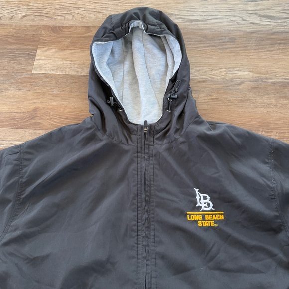 Long Beach state college fleece lined jacket Large - Picture 8 of 8